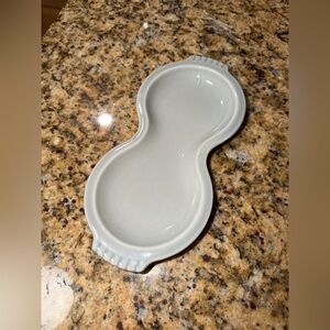 Fiesta fiestaware figure 8 tray / cream and sugar under tray